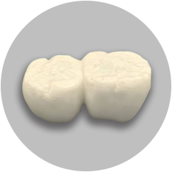  氧化锆陶瓷高透牙冠 