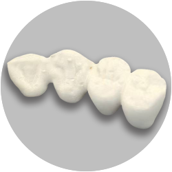  氧化锆陶瓷高透牙冠 